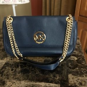 Michael Kors navy blue purse. Brand new!